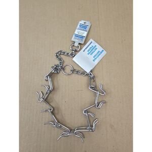 Sprenger Ultra Training Dog Collar, Chrome, Neck Size 18" Medium 3.00 mm